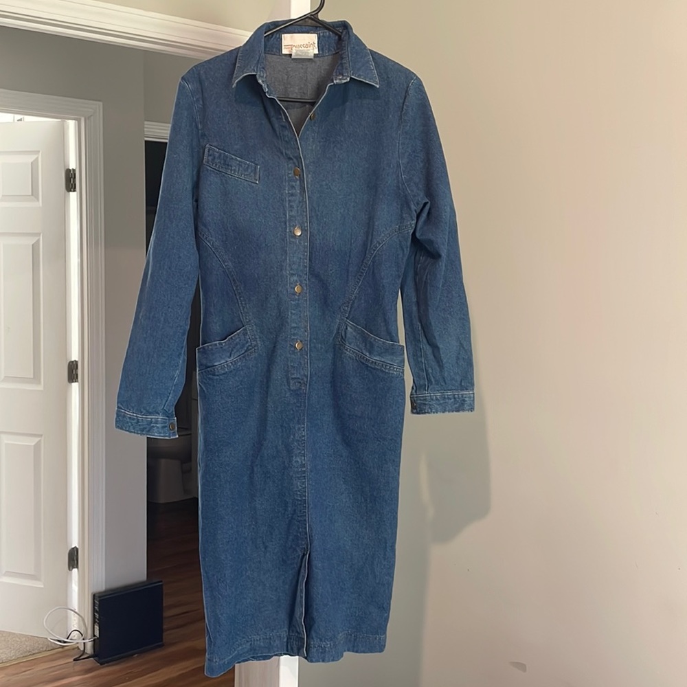 Vintage Denim Dress